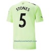 Camiseta de fútbol Manchester City Stones 5 Tercera Equipación 2022-23 - Hombre